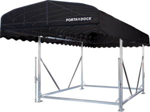 Free Standing Canopy Lift available from Up North Dock and Lift.
